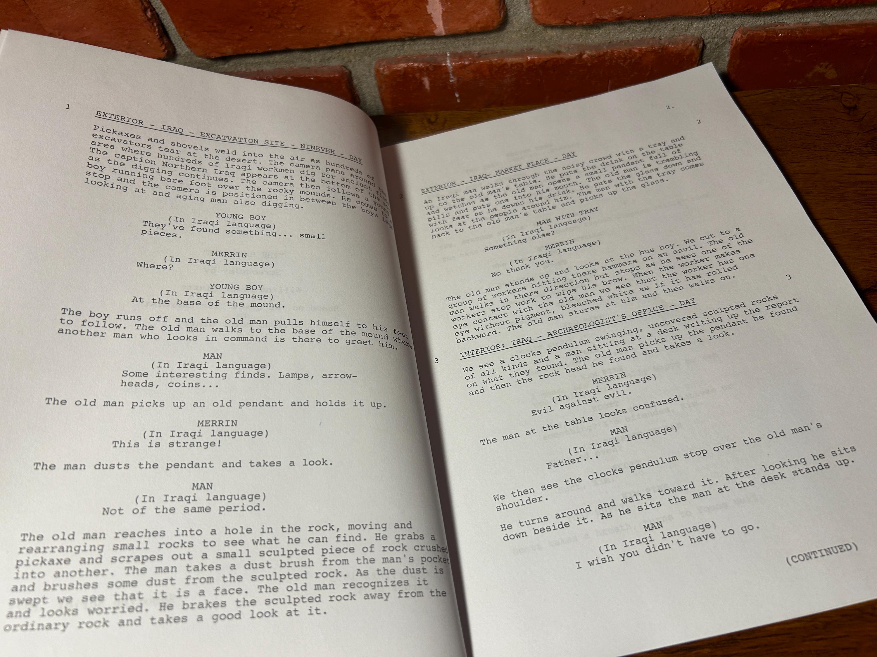 The Exorcist Autographed Cast Signed Script Screenplay Reprint Classic ...