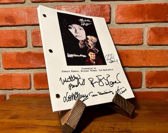 Ladyhawke Signed Autographed Script Screenplay Cast Signed Reprint