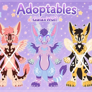 Holländsk ängladrake Fursona adopterbara! *ÖPPET*