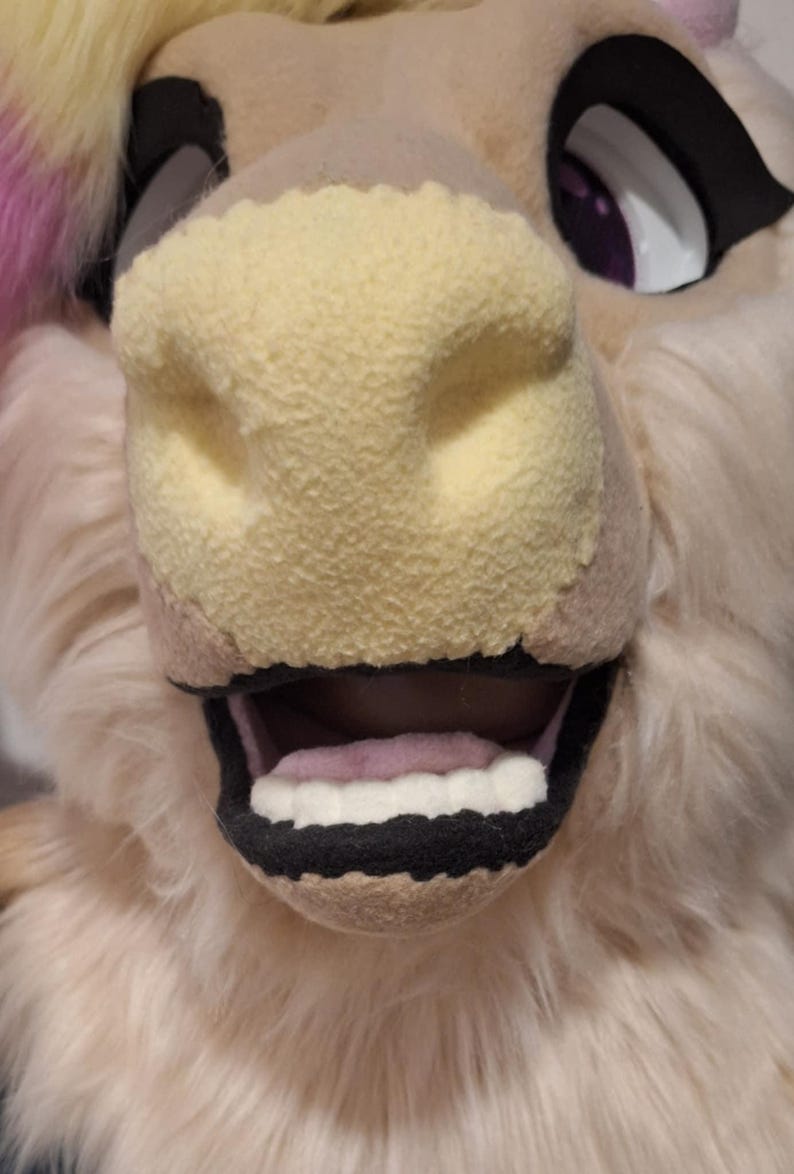 Moo! Cow Fursuit Head – Cute Toony Style – Handmade - Etsy