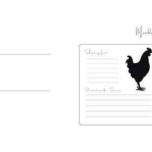 Chicken Daily Meal Planner