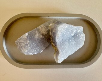 Blue Lace Agate Raw Specimen