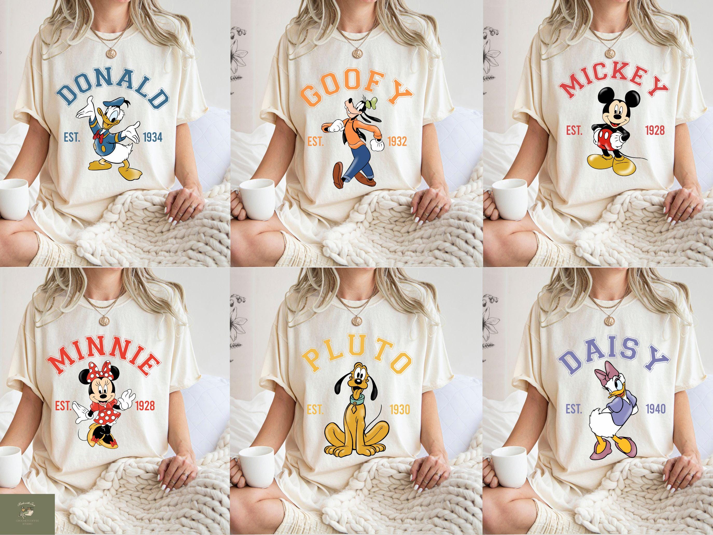 Retro Di nei All Characters png, Vintage Mouse and Friends png, Family Trip png, Walt Dinei World png, Dinei Vacation png, digital download