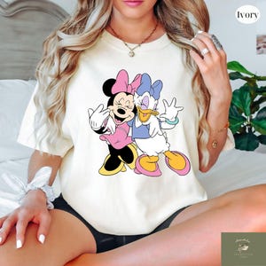 Comfort Colors Disney Minnie Daisy Shirt, Disney Girls Shirt, Disney Besties Shirt, Disneyworld Shirt, Disney Girls Shirt