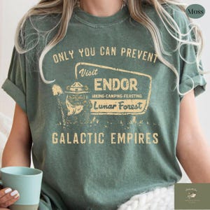 Comfort Colors® Ewok Star Wars Shirt, Ewok Endor National Park Protect Our Forest Shirt, Vintage Star Wars Forest Camp Shirt, Disney Shirts