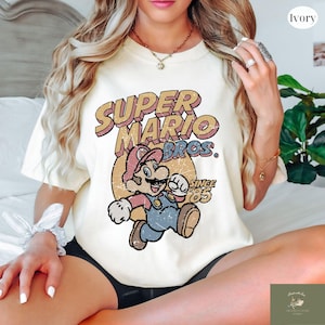 Super Mario Bros Shirt: Matching Mario and Friends Fan Tee