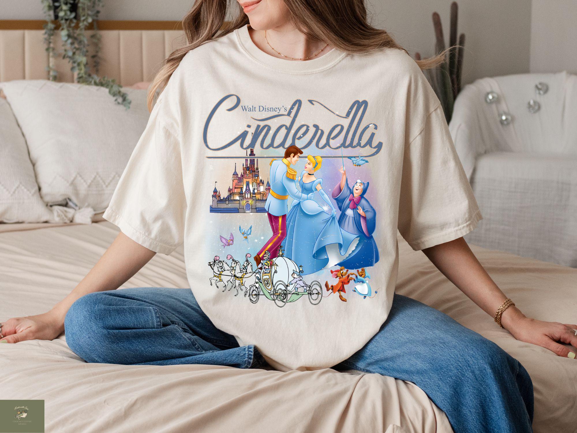 ビンテージ　シンデレラ　ディズニー　チュニック Disney チュニック レディース 長袖 トップス レディース