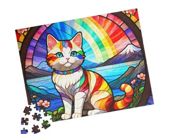 1000 Piece Jigsaw Puzzle - Cats' Selfie Family Puzzle For Adults & Kids