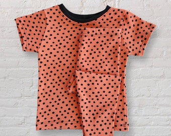 Organic Cotton Pajama Set for Kids, Toddler Sleepwear, Boys and Girls PJs