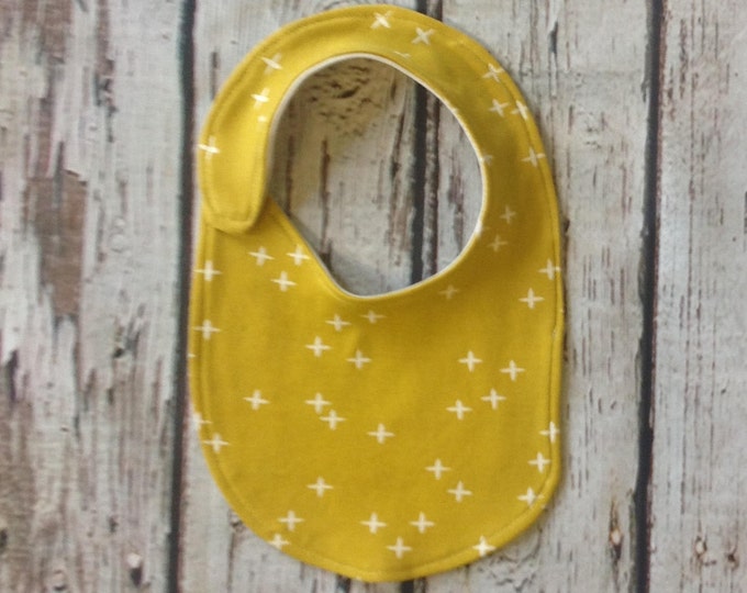 Organic Cotton Yellow Bib