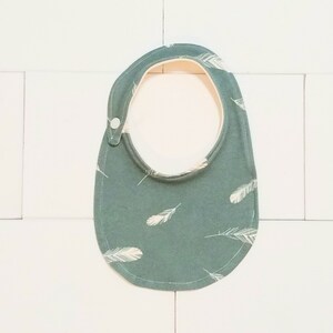 Organic Cotton Boho Baby Bibs Handmade