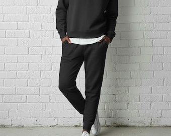 Women's Lightweight Fleece Jogger Pants - Loungewear gift for mom