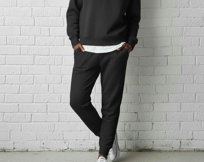 Women's Lightweight Fleece Jogger Pants - Loungewear gift for mom