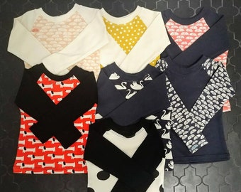 Long Sleeve Raglan Shirt  Various Colors SZ 18m /2t