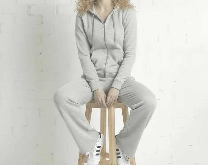 Eco-Friendly Women's Fleece Hoodie - Women's Hooded Sweatshirt- Gift for Her