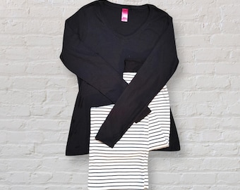 Organic Cotton Long Sleeve Warm Women's Pajamas