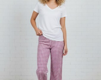Organic Cotton Pajama Set Women