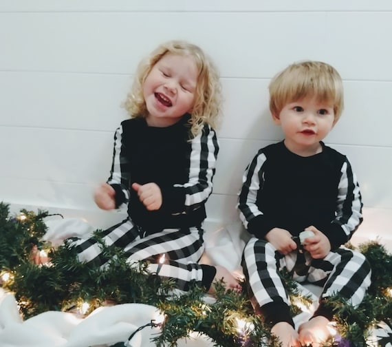 Buffalo Plaid Christmas Pajamas, Matching Family Pajamas, Matching