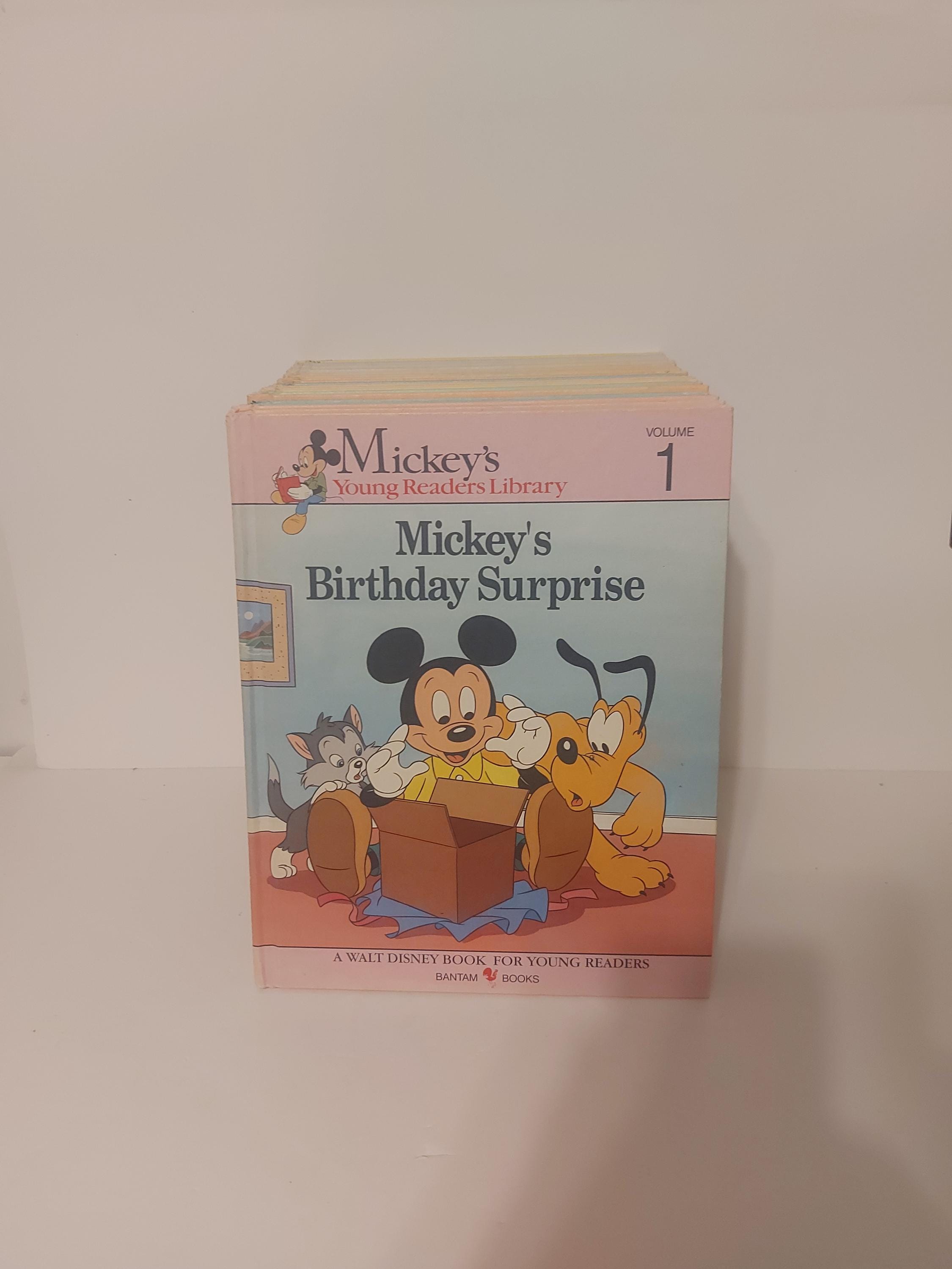 Vintage Set 1-19 Walt Disney Mickeys Young Readers Library Books