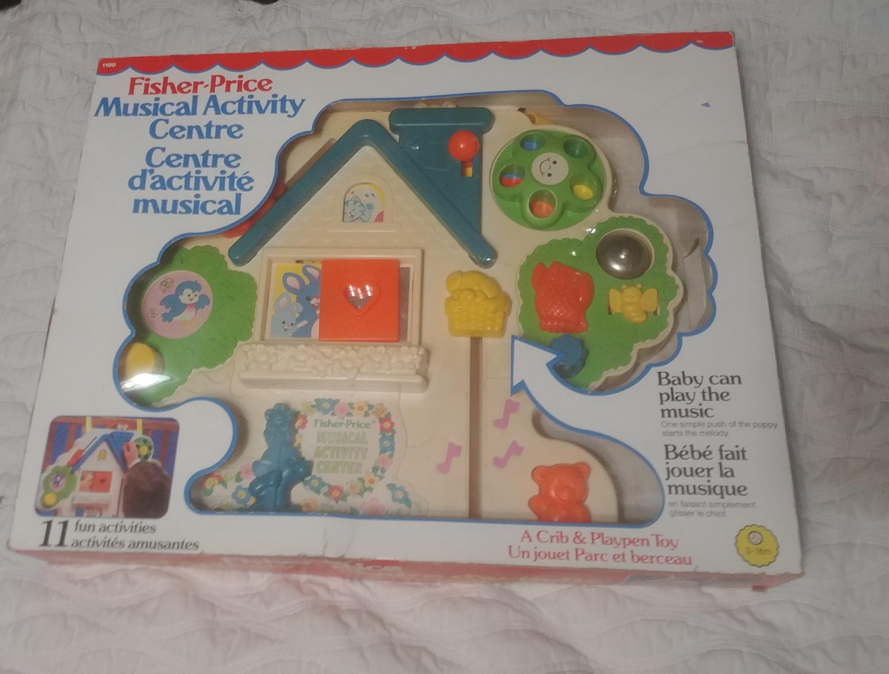 Fisher Price Busy Box Crib Toy - Etsy