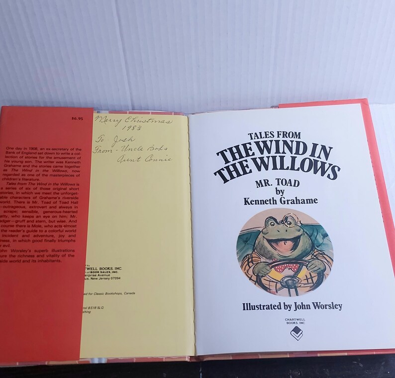 Vintage Rare Tales From the Wind in the Willows Mr Todd by Kenneth ...