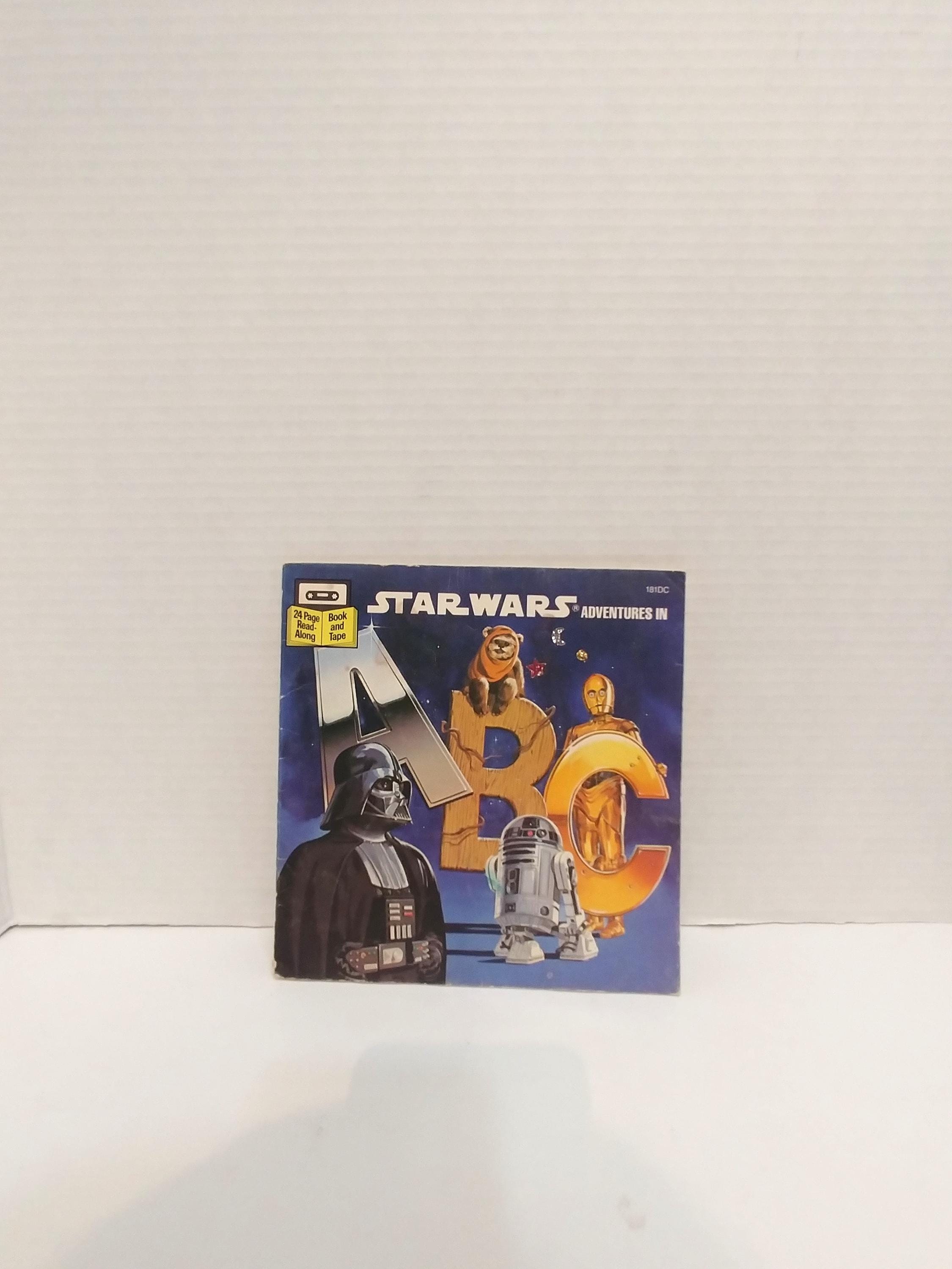 Vintage Star Wars Abc Read Along Book With Tape Cassette 1980s - Etsy