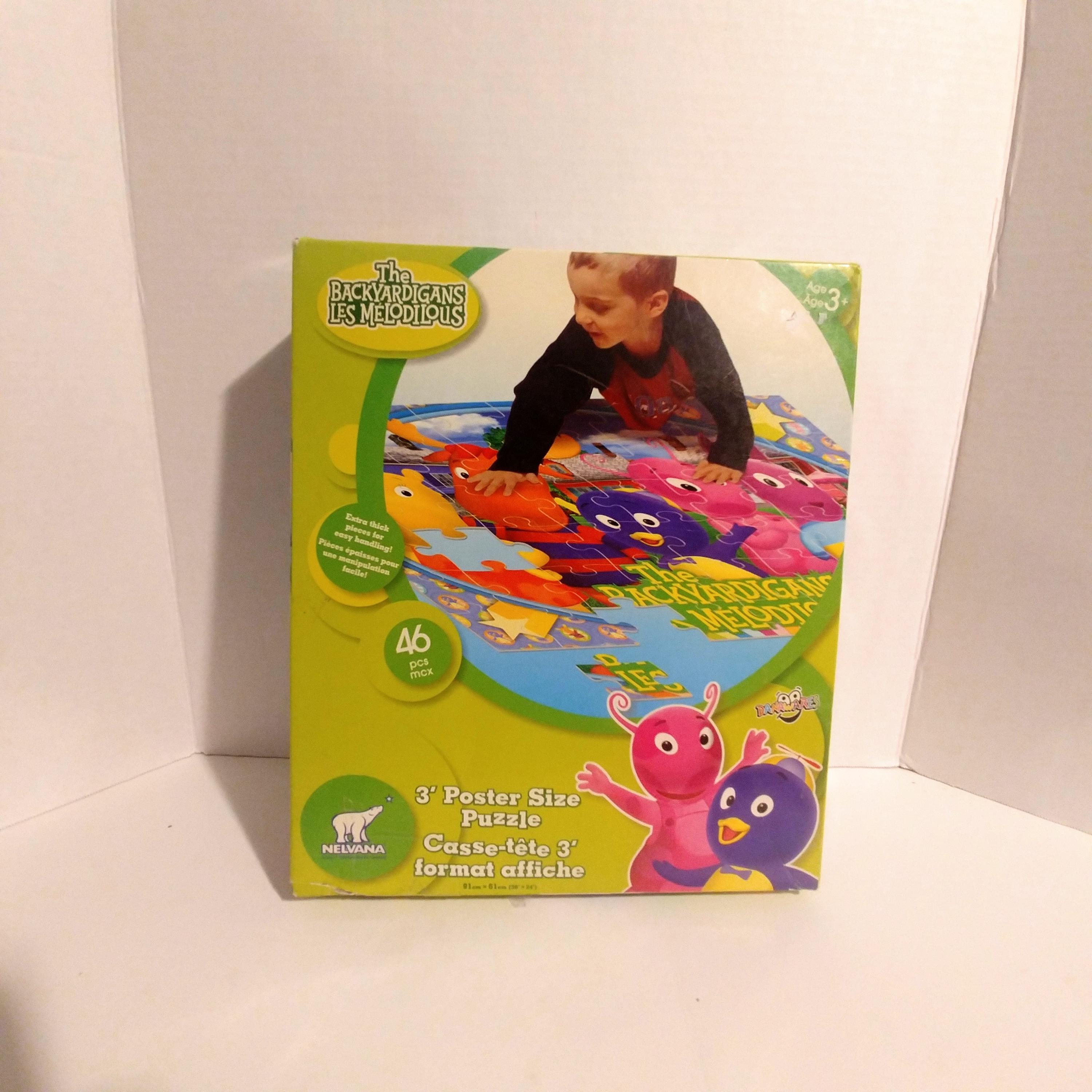 Vintage Backyardigans Floor Puzzle ,complete W/ Austin the Kangaroo ...