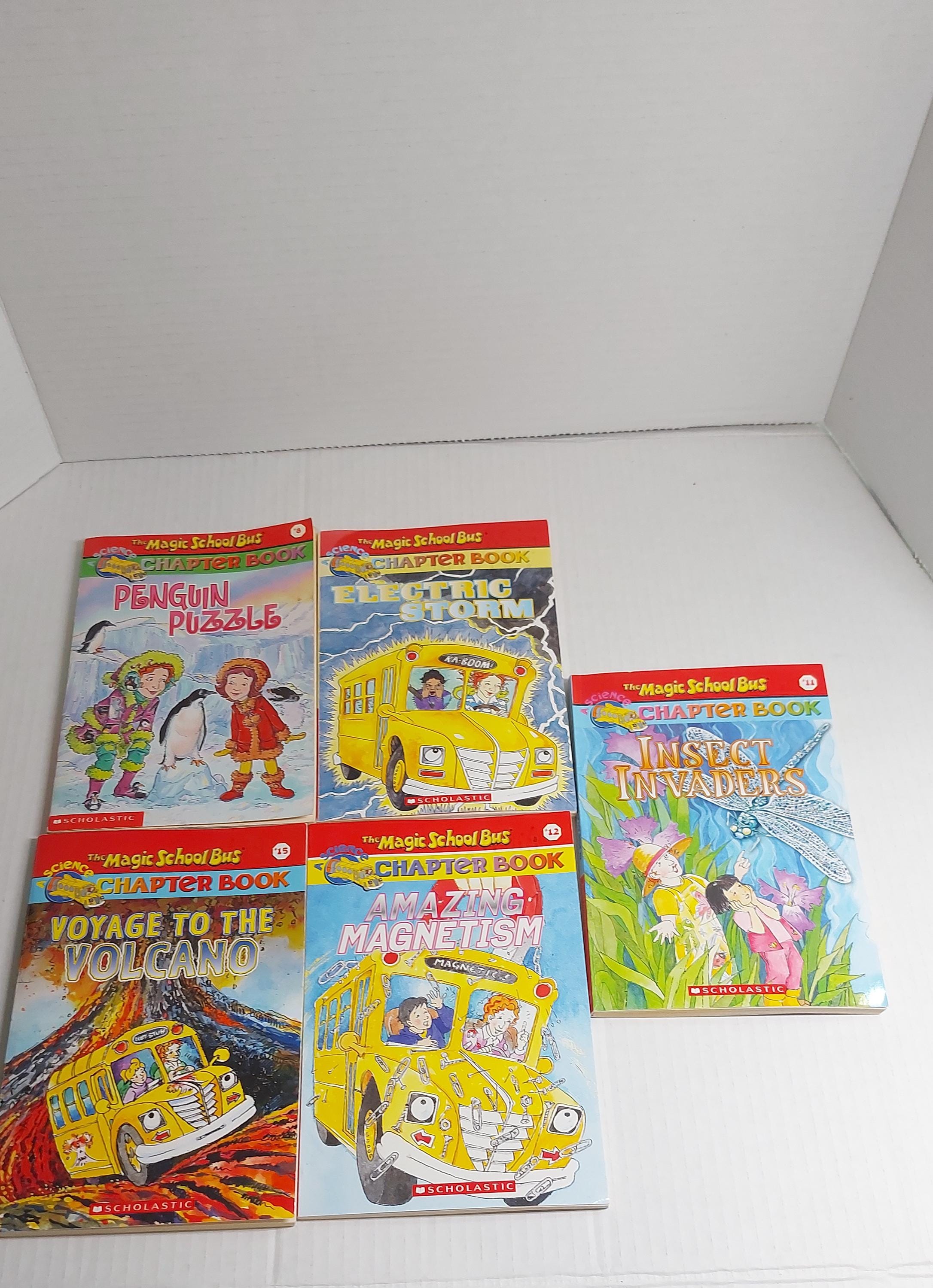 Vintage Lot of 9 the Magic School Bus Chapter Books ,scholastics,2001 ...