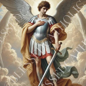 Saint Michael The Archangel Digital Downloadable Image Military Il 300x300.6384690620 Sha8