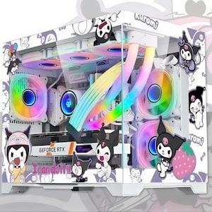 Pre order Kawaii mATX Tower custom Gaming pc case/computer Case/Compatible with mATX/Mini ITX/Custom Gaming PC case/Pre Build pc