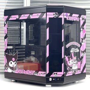 Pre Y60 and Custom Screen custom Gaming pc case/computer Case/Compatible with ATX/ mATX/Mini ITX/Custom Gaming PC case/Pre Build pc/White