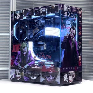 Pre order Dark Knight mATX Tower custom Gaming pc case/computer Case/Compatible with mATX/Mini ITX/Custom Gaming PC case
