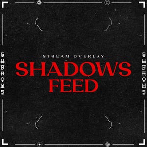 Dark theme Stream Overlay Pack –  Twitch, YouTube, Kick Stream Package – Animated Alerts, Webcam Frame,Panels, Animated Overlays, Transition
