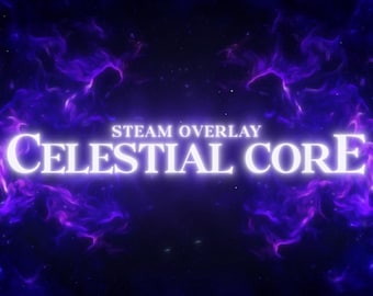 Celestial Core Stream Overlay – Animated Twitch Stream Package