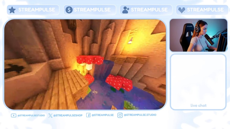 Animated Stream Overlay Package – Winter Snow Theme | Twitch Youtube ...