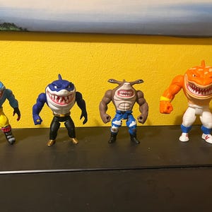 1990s Street Sharks Figure - Etsy