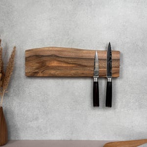 Magnetic Knife Holder for Wall - Home Improvement Kitchen Storage and Knife Display