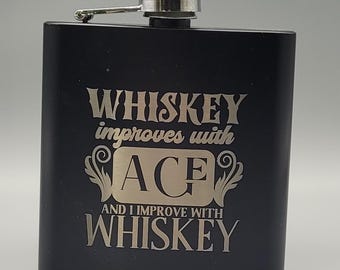 Whisky verbessert mit dem Alter Flachmann