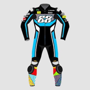 Custom Made Motorbike / Motorcycle Racing Leather Suit, Biker Leather Racing Suit