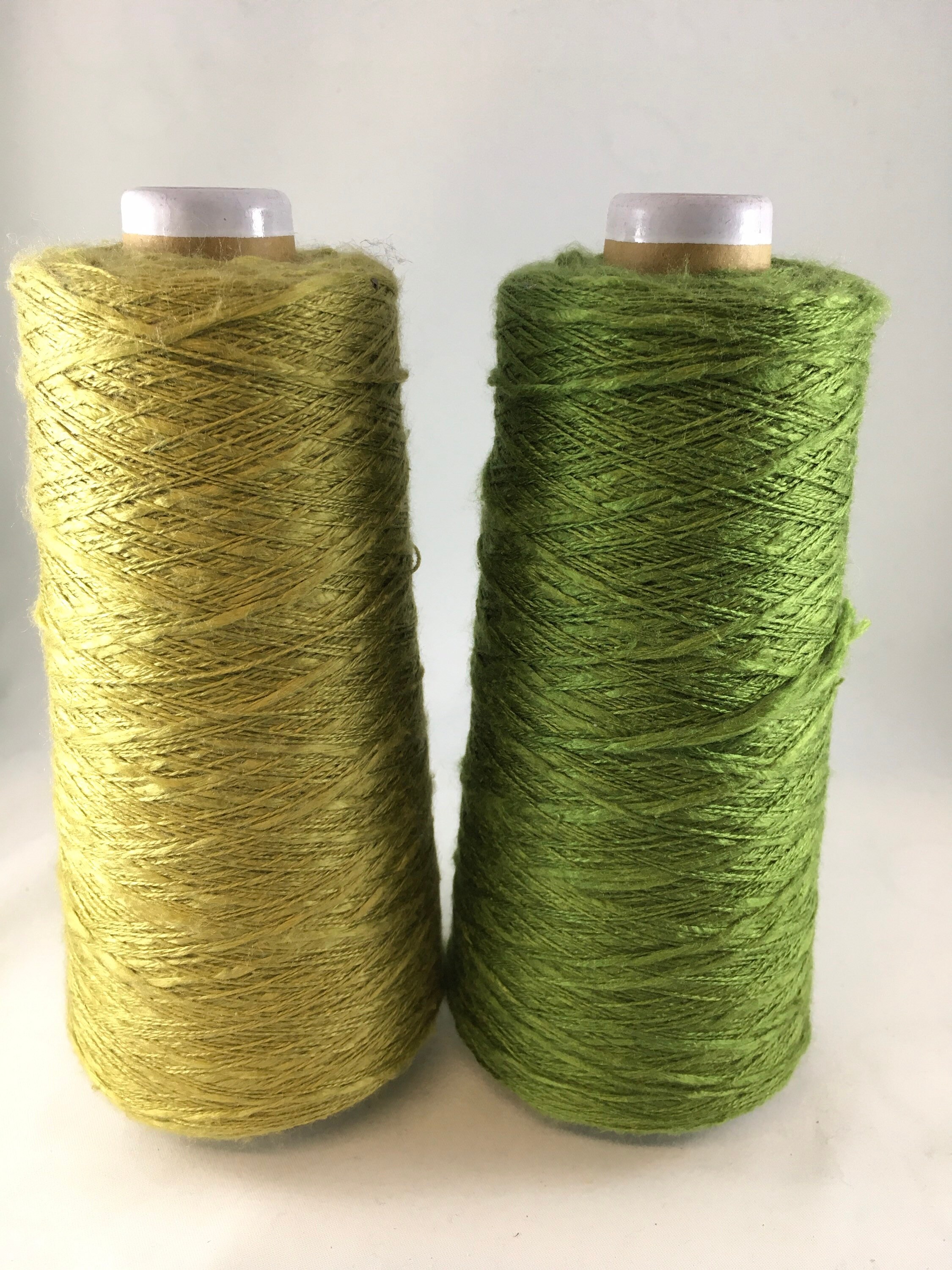 Cultivated Silk Weaving yarn cones from SAORI Japan Etsy