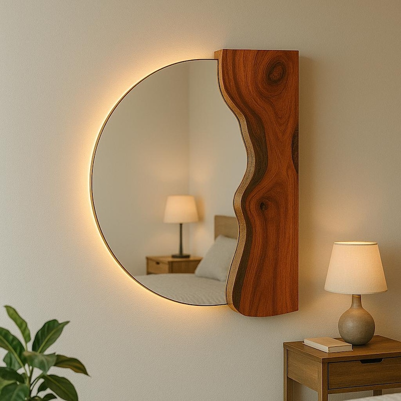 Radius Mirror - Etsy