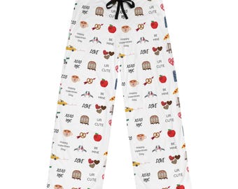 Pantalones de pijama para hombre inspirados en el Día de San Valentín de Nueva York