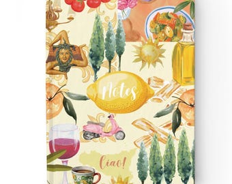 Sicily Travel Journal: Summer Sicilian Design Notebook
