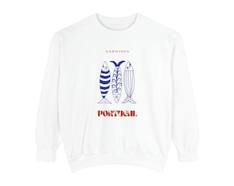Portugal Sardines Portuguese Travel Graphic Sweatshirt