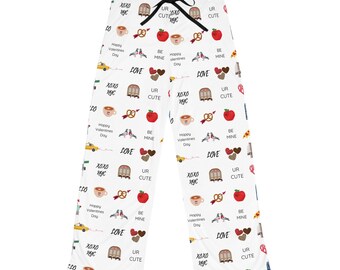 Pantalones de pijama para mujer inspirados en el Día de San Valentín de Nueva York