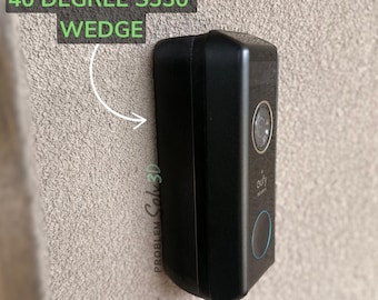 eufy Doorbell Camera S330 Wedge Angle Bracket (40 Degree) - LH & RH Facing