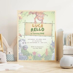 1st Birthday Invitation