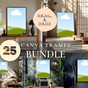 25 Bilderrahmen Mockup Bundle Set, Mockup Bilderrahmen, Mockup Bilderrahmen, Mockup Bilderrahmen, Bilderrahmen Mockup, DIN A Format