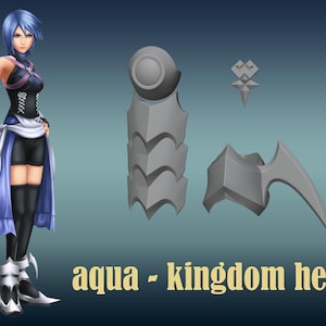Aqua cosplay kingdom hearts - Etsy 日本