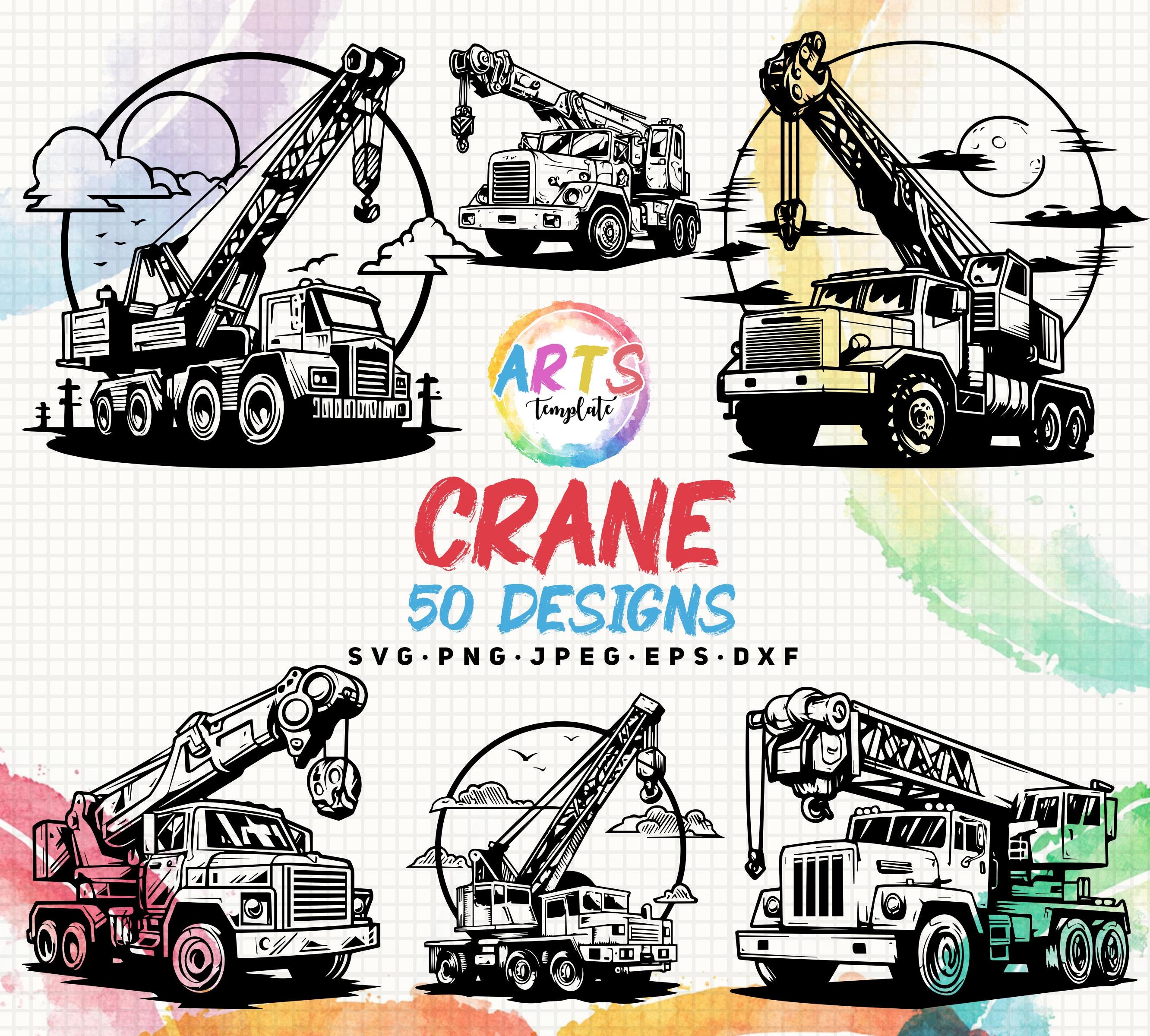 Crane Silhouette - Etsy Australia